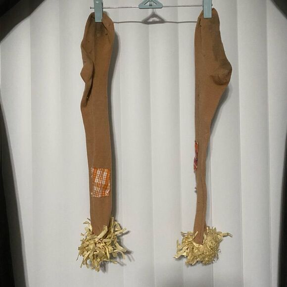 Amscan Sultry Scarecrow blue/green with overalls Halloween costumes, includes br - Picture 8 of 10